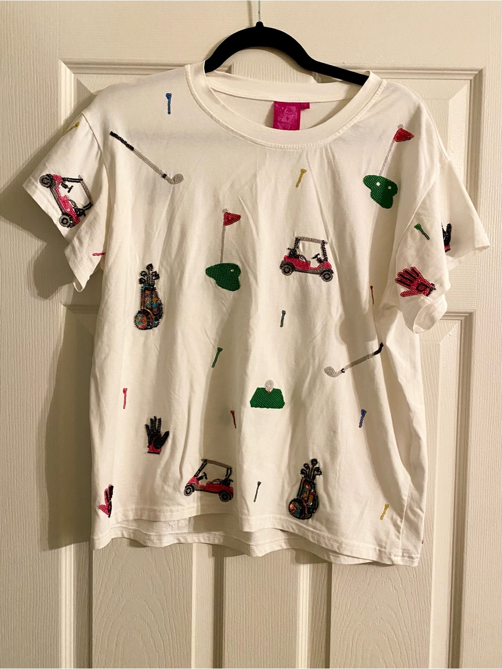 Queen of Sparkles Golf Top